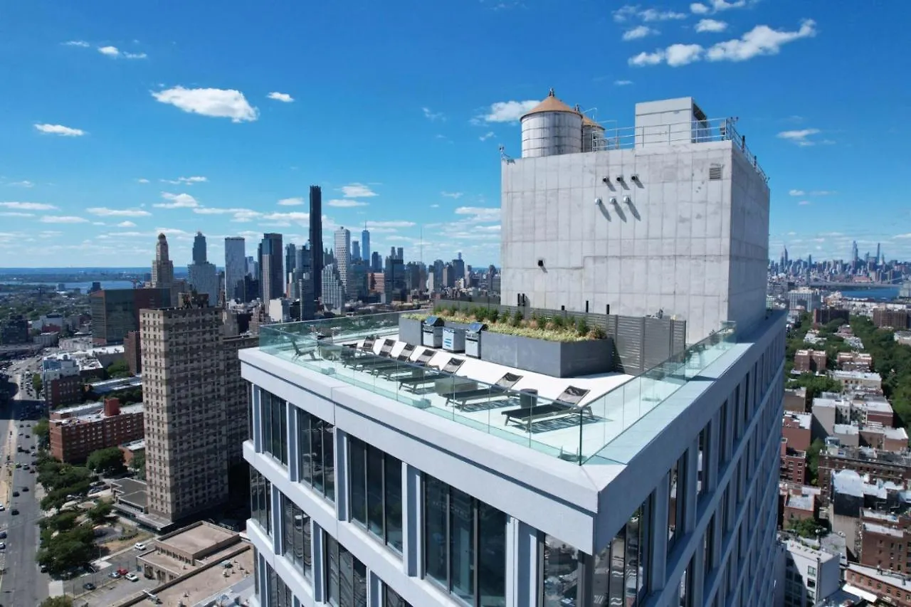 ניו יורק Clinton Hill Studio W Gym Pool Wd Nr Barclays Nyc-1021 ניו יורק