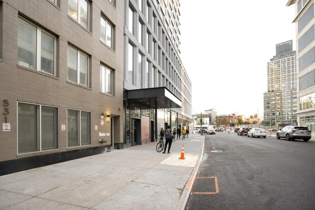 ניו יורק Clinton Hill Studio W Gym Pool Wd Nr Barclays Nyc-1021 ניו יורק