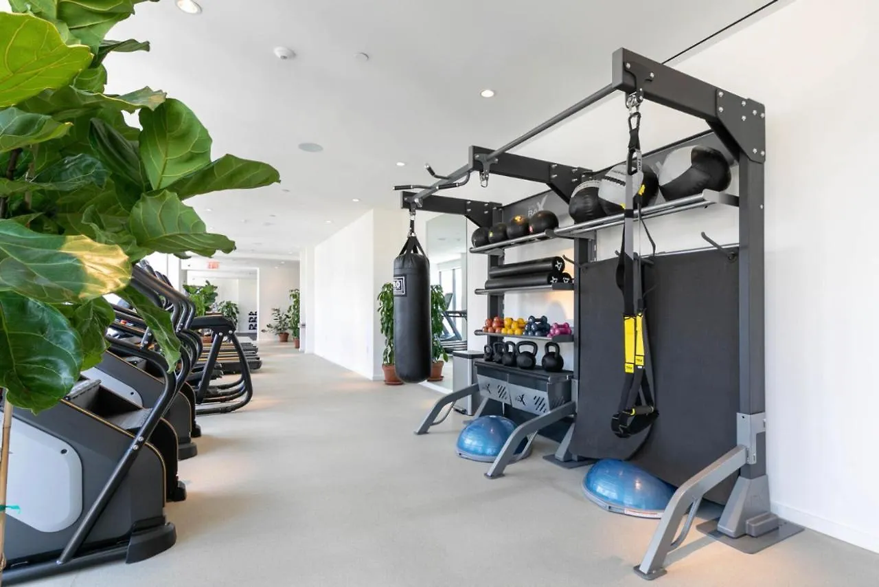 ניו יורק Clinton Hill Studio W Gym Pool Wd Nr Barclays Nyc-1021 דירה